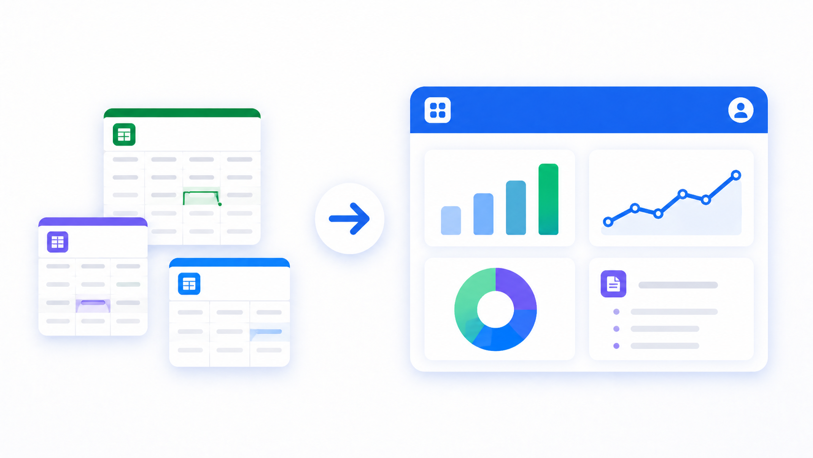 Dashboard en rapportages screenshot